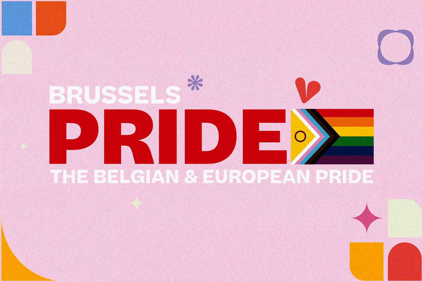 Participants à la Brussels Pride Parade défilant dans les rues